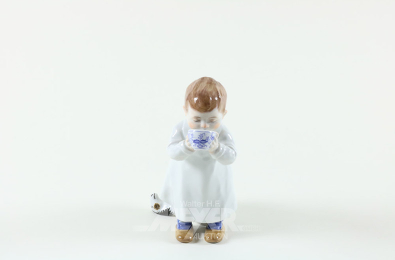Porz.-Figur ''Knabe mit