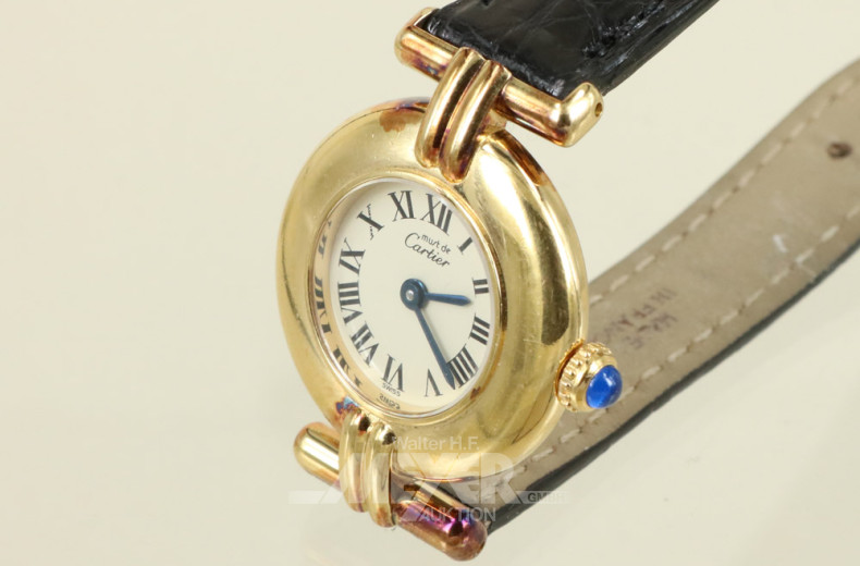 kl. Damenarmbanduhr, CARTIER,