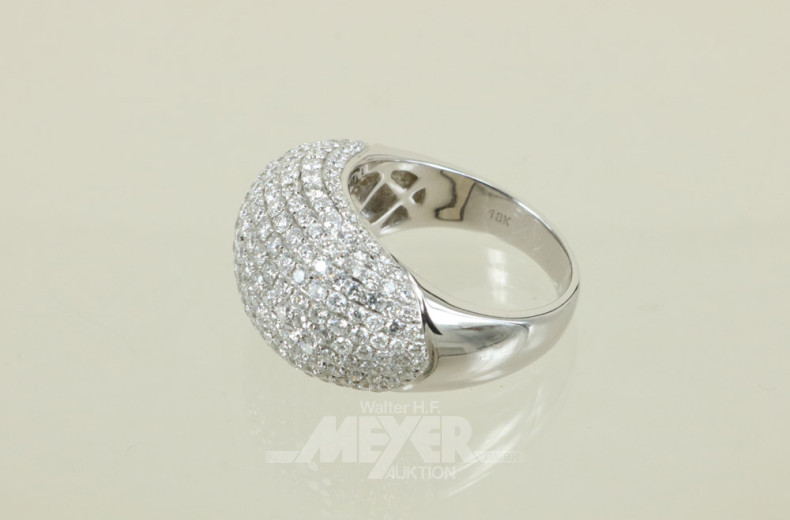 Damenring, 750er WG, Bandringform,