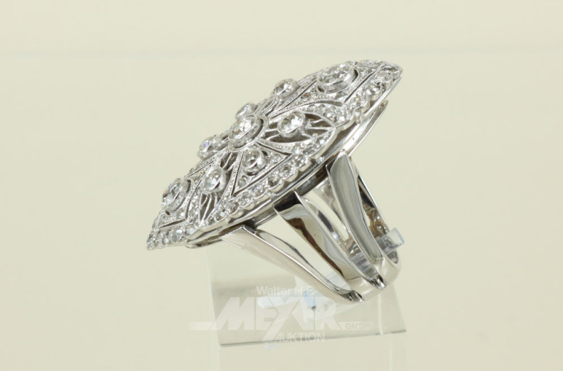 Damenring, 750er WG, Modellanfertigung