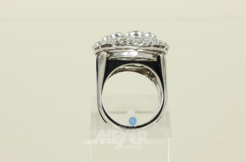 Damenring, 750er WG, Modellanfertigung