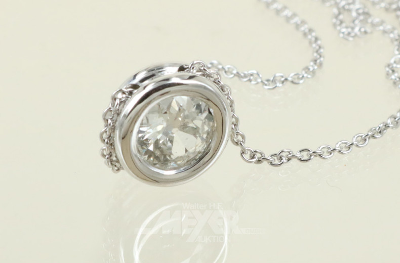 Anhänger, 750er WG, in Form eines Jojos,