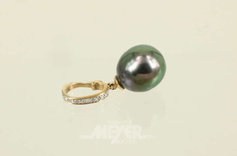 Vario-Clip-Anhänger, 585er GG,