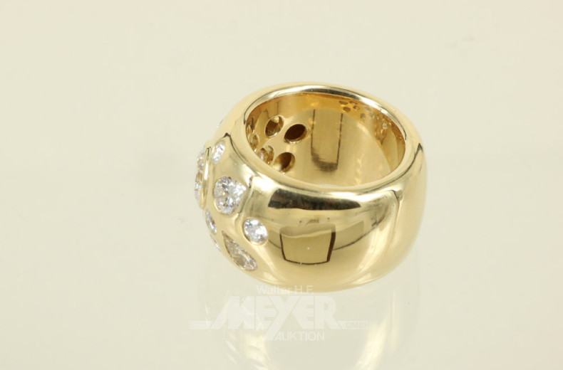 Damenring, 750er GG, Modellanfertigung,