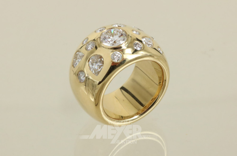 Damenring, 750er GG, Modellanfertigung,
