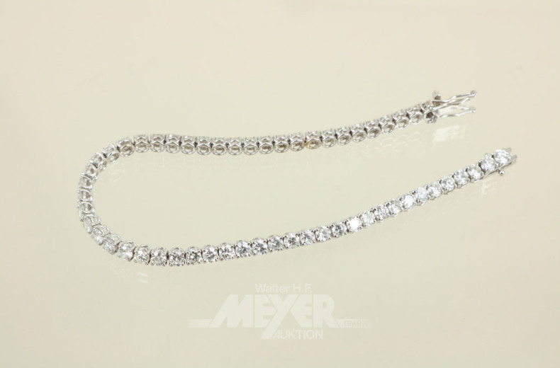 Armband, 750er WG, Allianzform, aus-