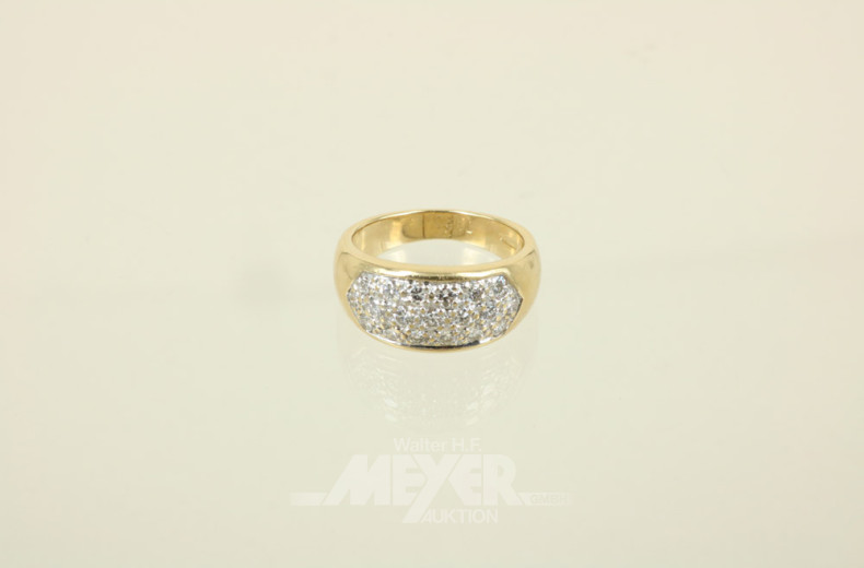 Damenring, 750er GG ''Wempe''