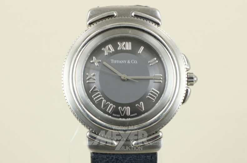 Herrenarmbanduhr ''TIFFANY'', Stahl