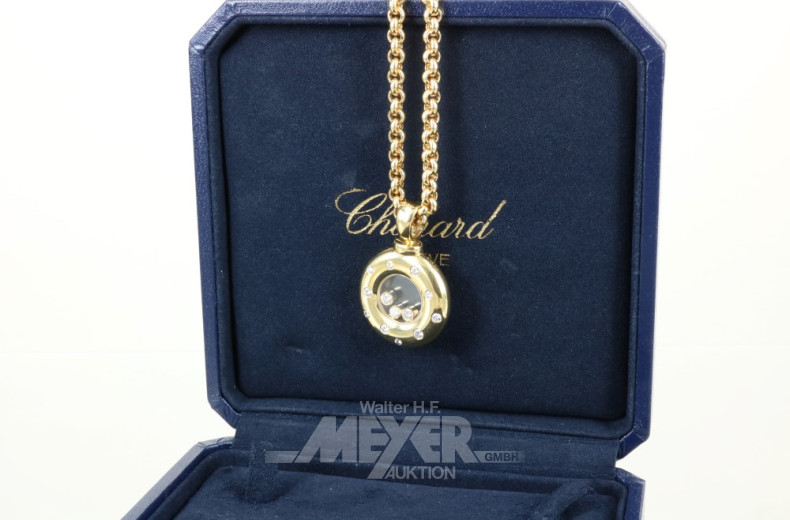 Collier, 750er GG, CHOPARD, ca. 40 g.,