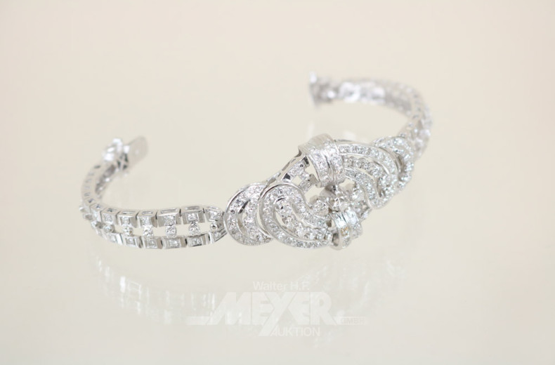 Armband, 750er WG, im 60/70er Jahre Stil