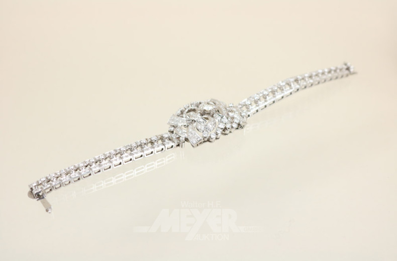 Armband, 60er Jahre, 750er WG