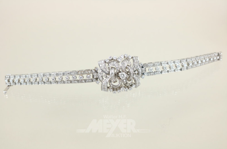 Armband, 60er Jahre, 750er WG