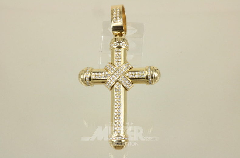 Anhänger, 750er GG, ca. 38 g.,