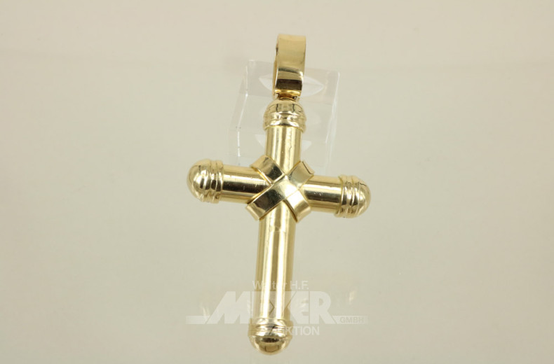 Anhänger, 750er GG, ca. 38 g.,