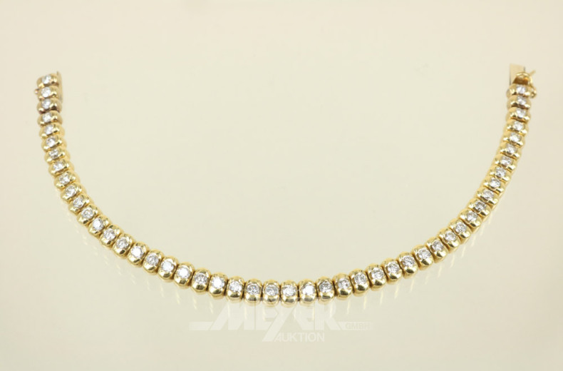 Armband, 750er GG, Allianzform,