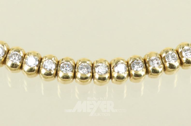 Armband, 750er GG, Allianzform,