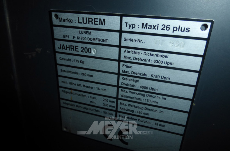 Multifunktions-Holzbearbeitungsmaschine