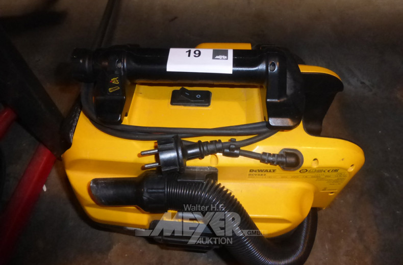 Industriestaubsauger, tragbar