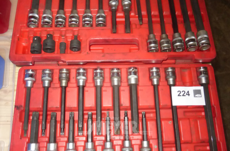 2 Kästen mit Torx-Verlängerung, 1/2''