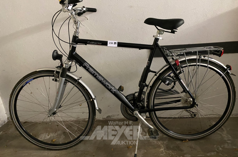 Herren-Trekkingrad, 28'', schwarz