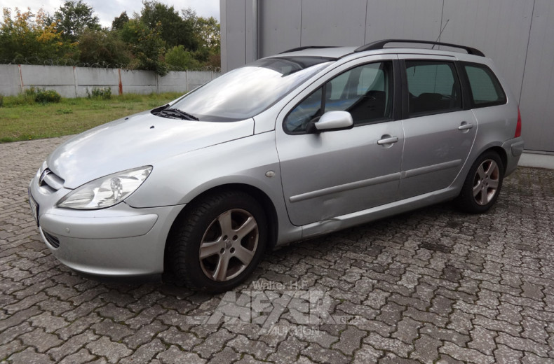 PEUGEOT 307, silber