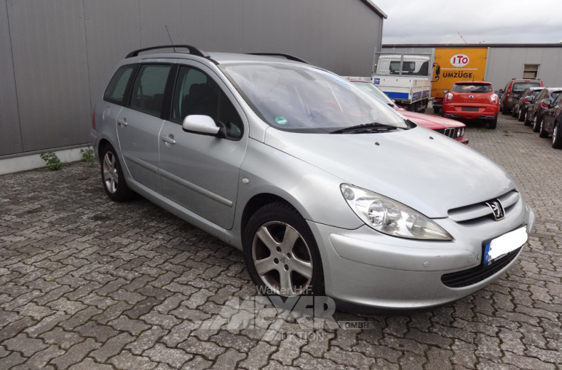 PEUGEOT 307, silber