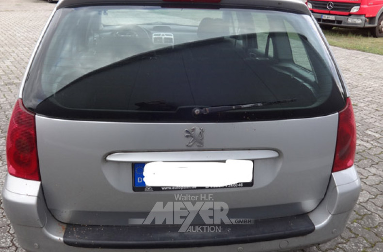 PEUGEOT 307, silber