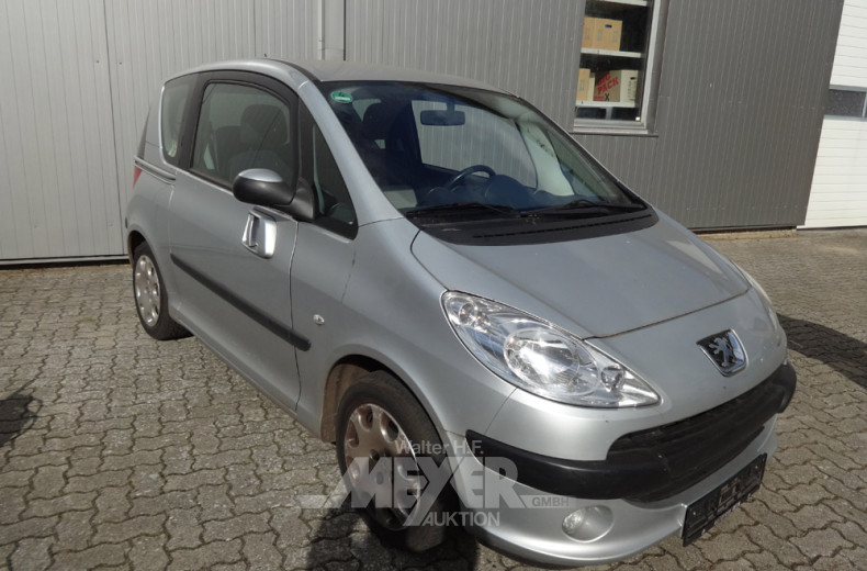 PEUGEOT 1007 Europe, silber