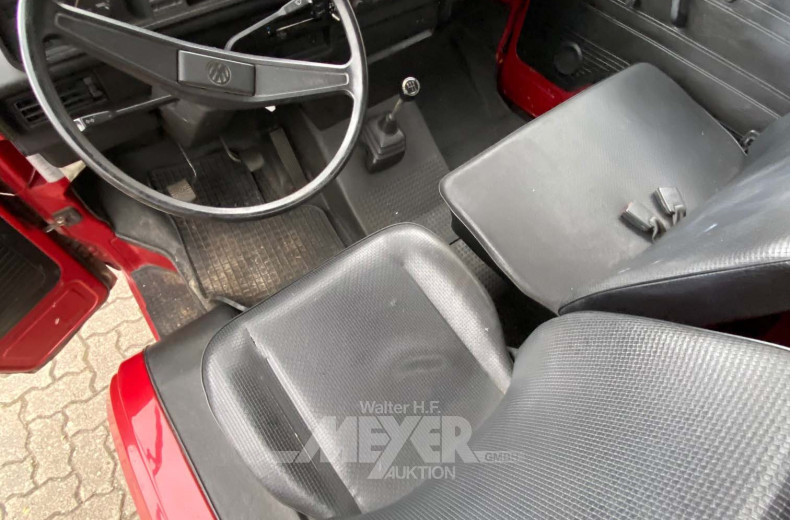VOLKSWAGEN T3, Pritsche, rot