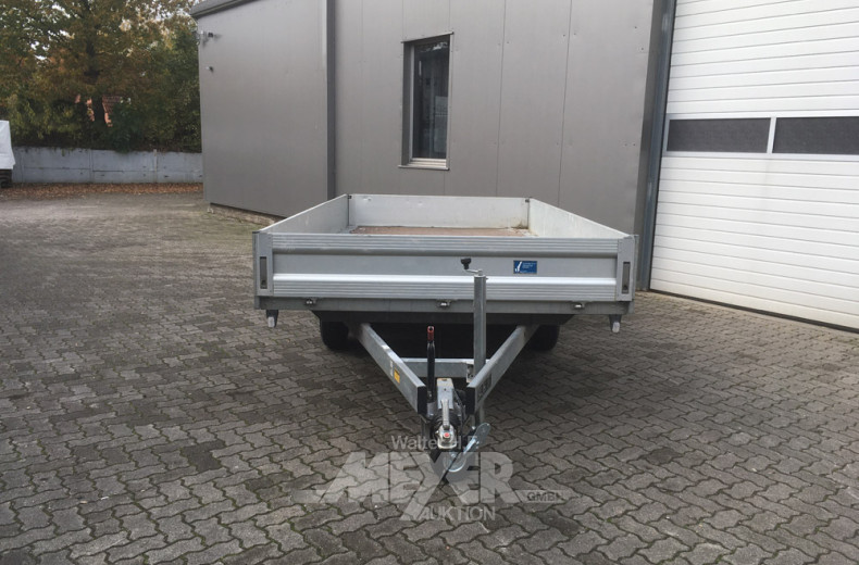 Alu-Tandem-Anhänger UNSINN, off. Kasten,