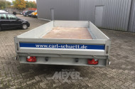 Alu-Tandem-Anhänger UNSINN, off. Kasten,