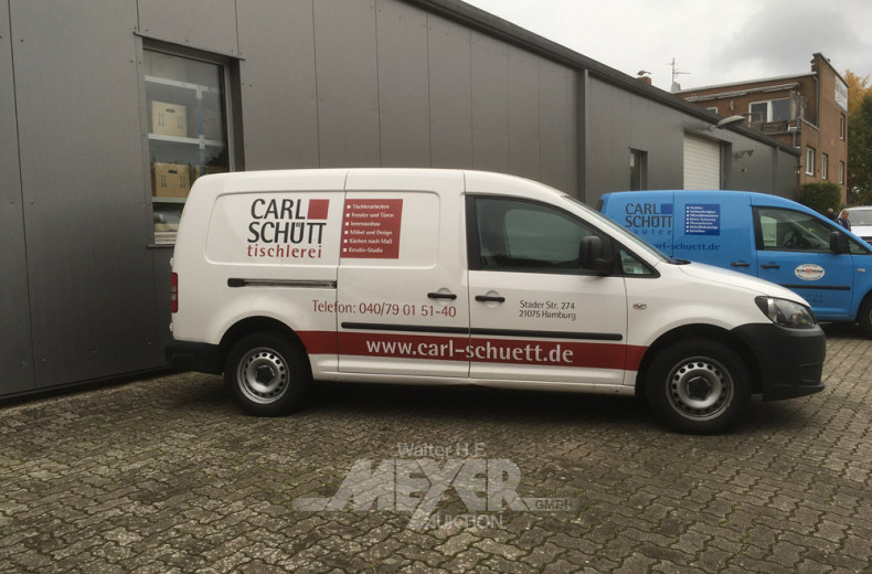 VOLKSWAGEN Caddy Kastenwagen, weiß,