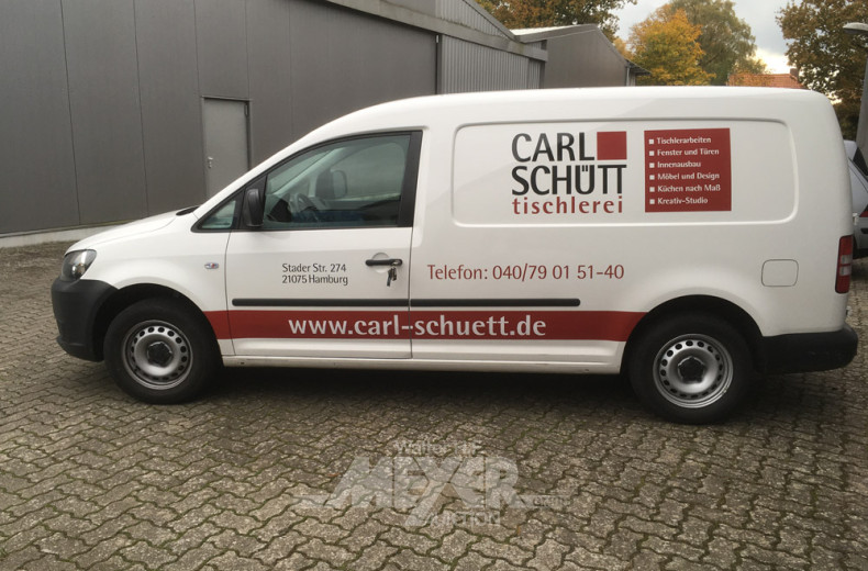 VOLKSWAGEN Caddy Kastenwagen, weiß,