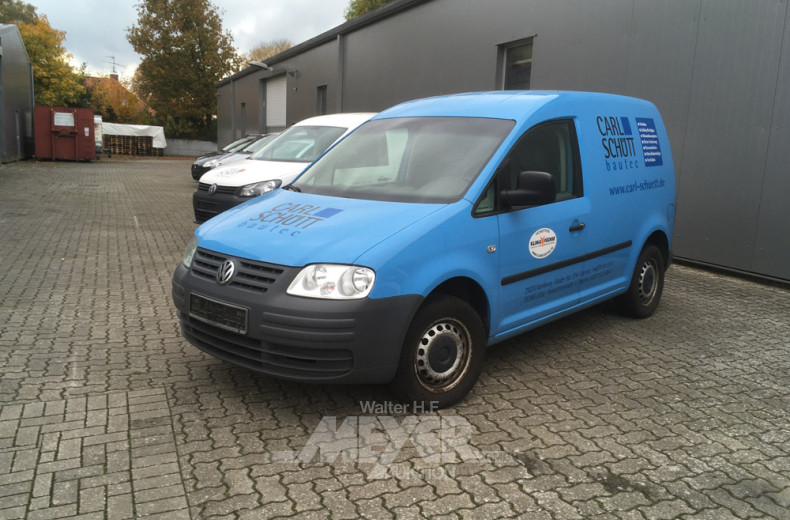 VOLKSWAGEN Caddy Kastenwagen, blau,