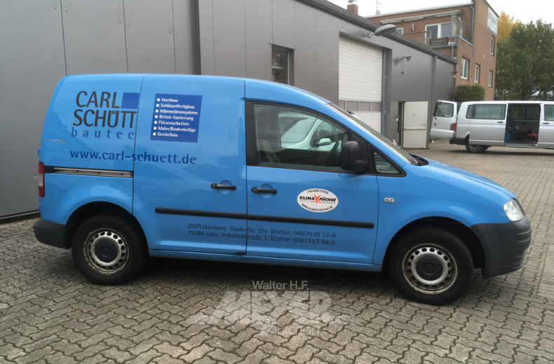 VOLKSWAGEN Caddy Kastenwagen, blau,