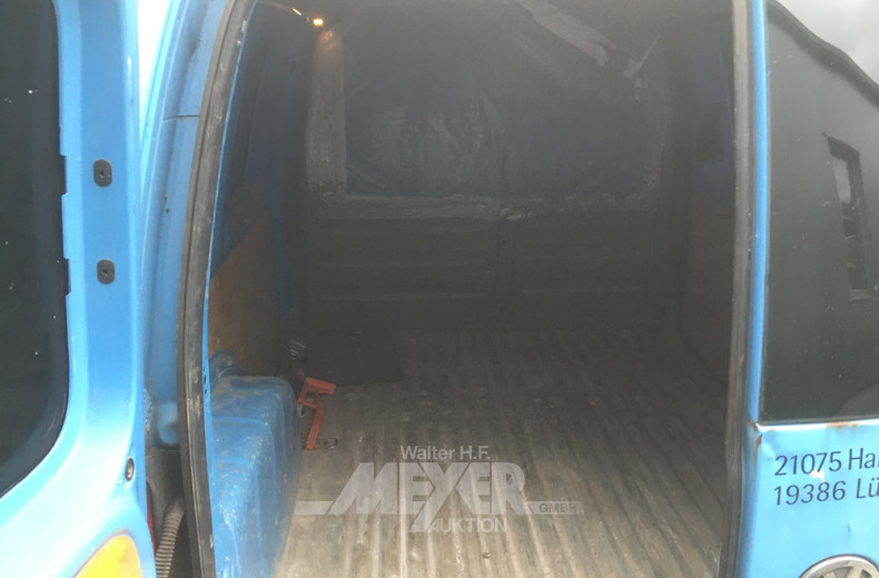VOLKSWAGEN Caddy Kastenwagen, blau,