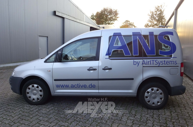VOLKSWAGEN Caddy Life silber, verglast