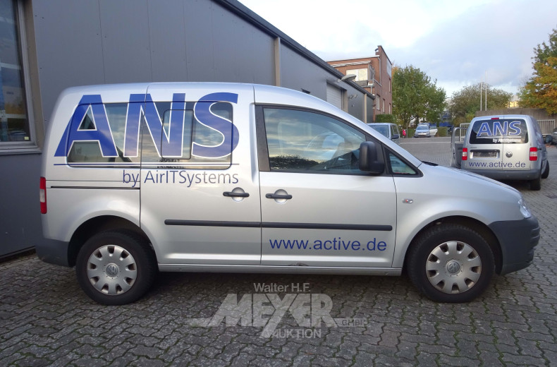 VOLKSWAGEN Caddy Life silber, verglast