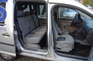 VOLKSWAGEN Caddy Life silber, verglast