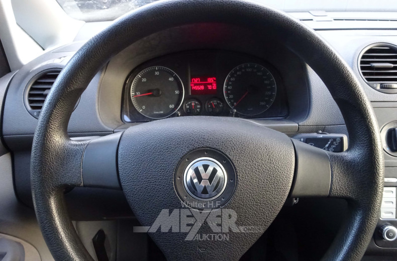 VOLKSWAGEN Caddy Life silber, verglast