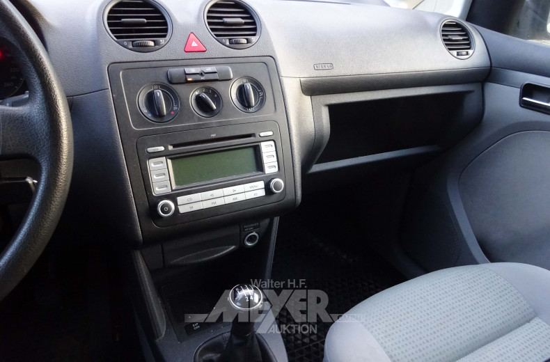 VOLKSWAGEN Caddy Life silber, verglast