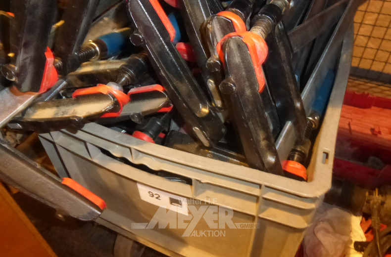 gr. Posten Parallelschraubzwingen