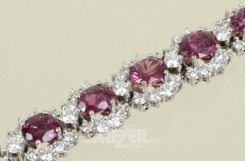 Armband, 585er WG, Modell 60er Jahre,