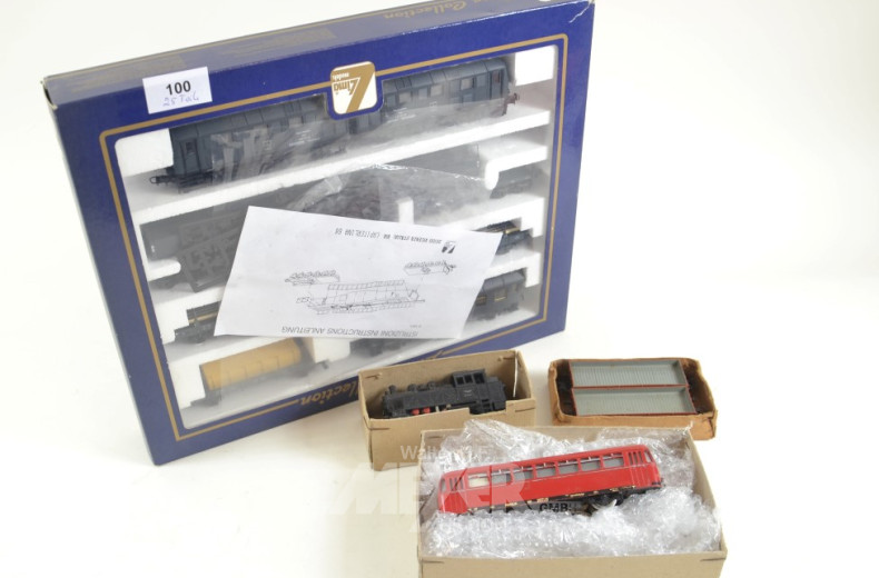 gr. Posten Dampf-u. E-Loks, Personen-