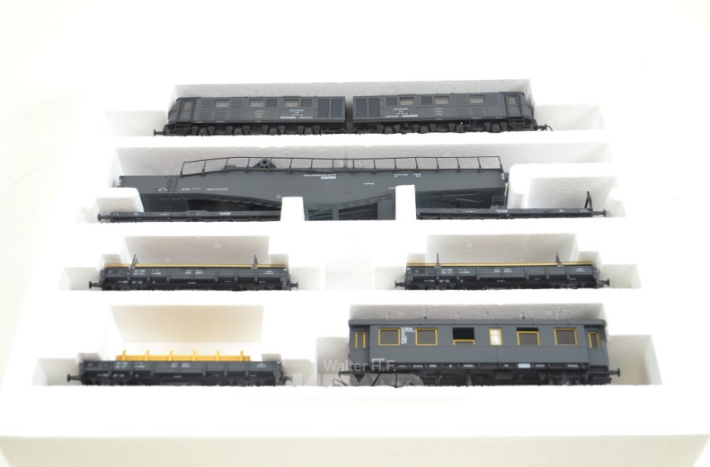 gr. Posten Dampf-u. E-Loks, Personen-