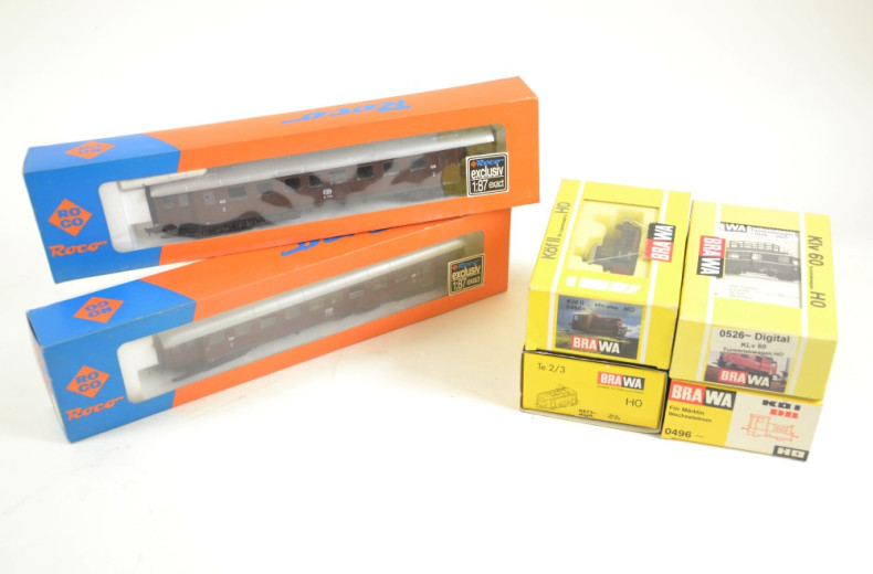 gr. Posten Dampf-u. E-Loks, Personen-