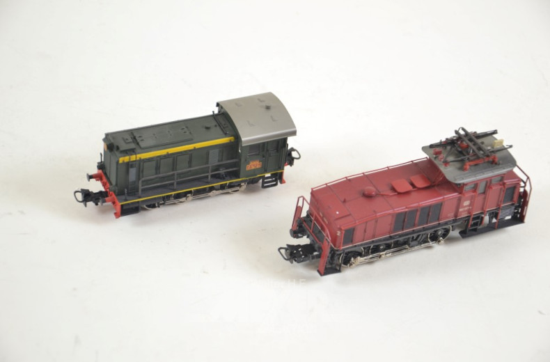 5 Diesel-Rangier-Loks