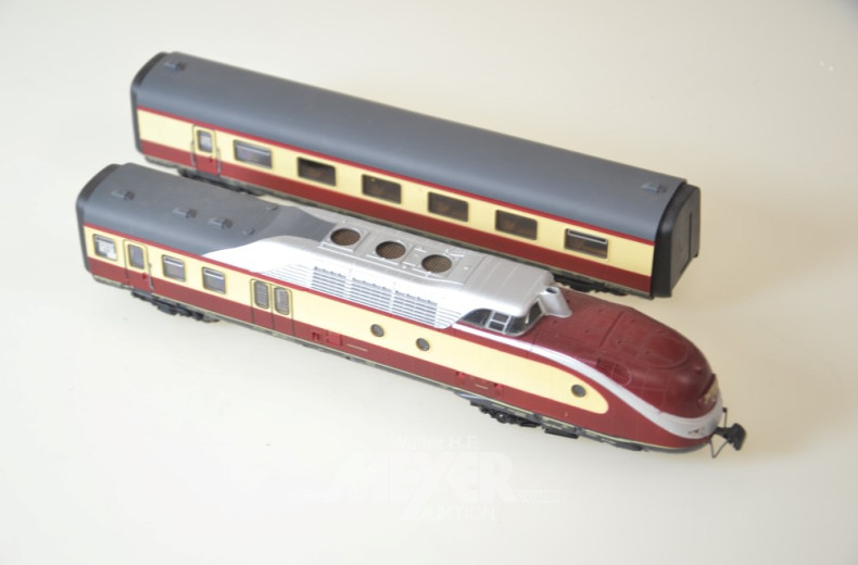 Schnellzug, 6-tlg. HELVITA ''Intercity''