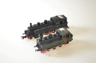 2 Dampf-Loks, MÄRKLIN HO, leicht bespielt