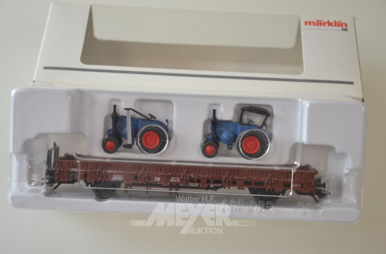 20 Güter-Waggons, MÄRKLIN HO, OVP